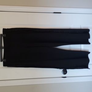 Lace Sided‎ Black Pants